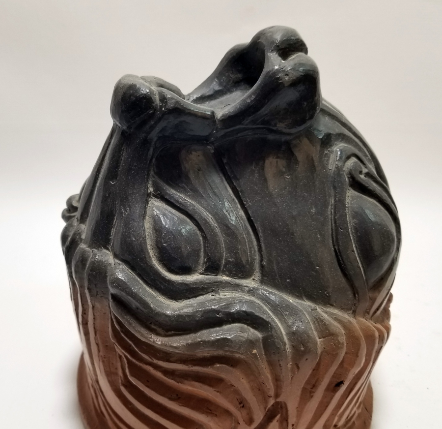 ANTİKA DEKORATİF SANATÇI İŞİ TOPRAK HEYKEL