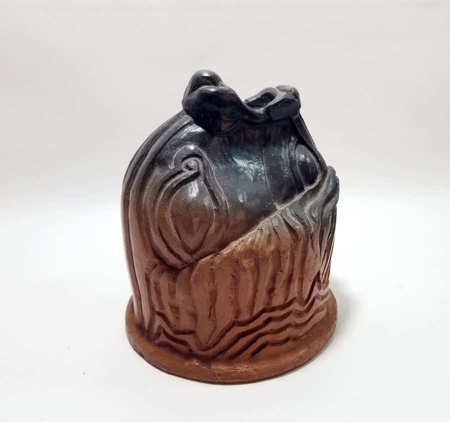 ANTİKA DEKORATİF SANATÇI İŞİ TOPRAK HEYKEL