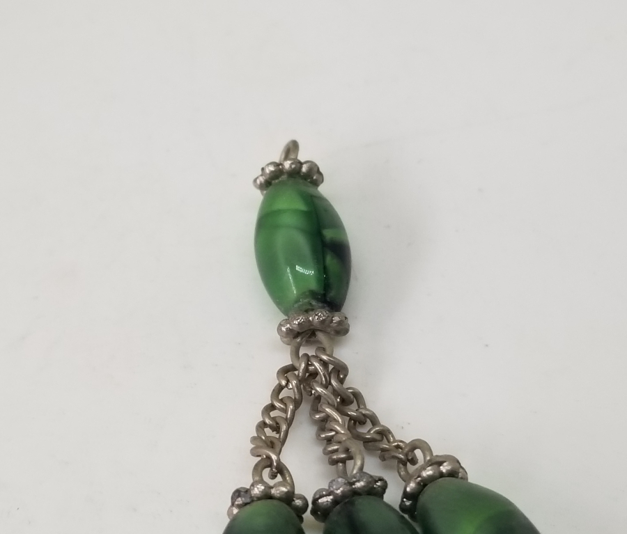 AKİK TAŞLI GÜMÜŞ KAPLAMA KOLYE UCU