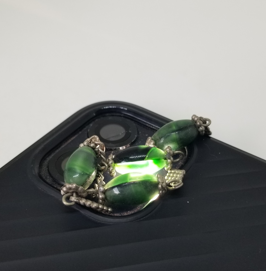 AKİK TAŞLI GÜMÜŞ KAPLAMA KOLYE UCU