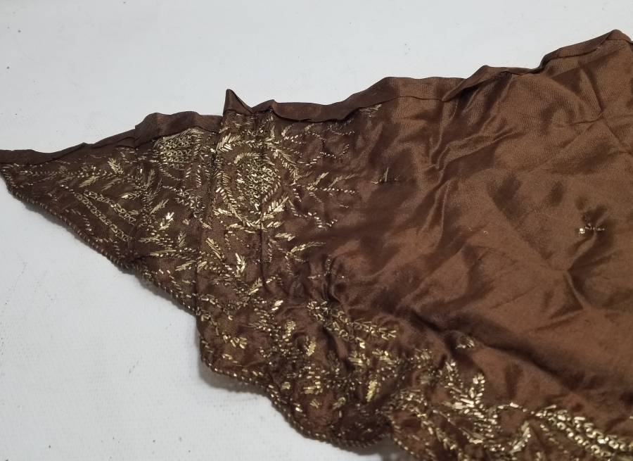 OSMANLI DÖNEMİ NADİR GÜMÜŞ TELKIRMA İŞÇİLİKLİ EFE MENDİLİ