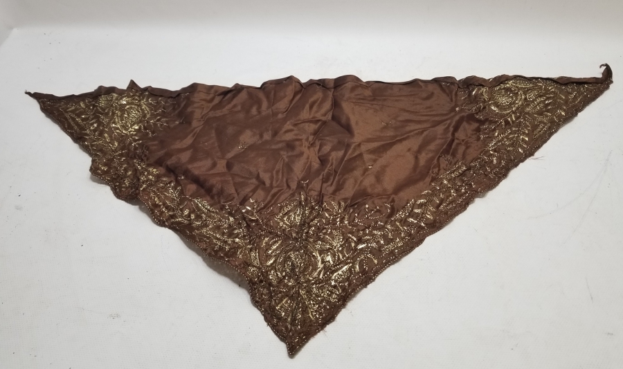 OSMANLI DÖNEMİ NADİR GÜMÜŞ TELKIRMA İŞÇİLİKLİ EFE MENDİLİ