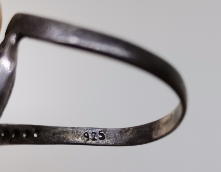 MARGAZİT TAŞLI SONSUZLUK MODELİ GÜMÜŞ YÜZÜK