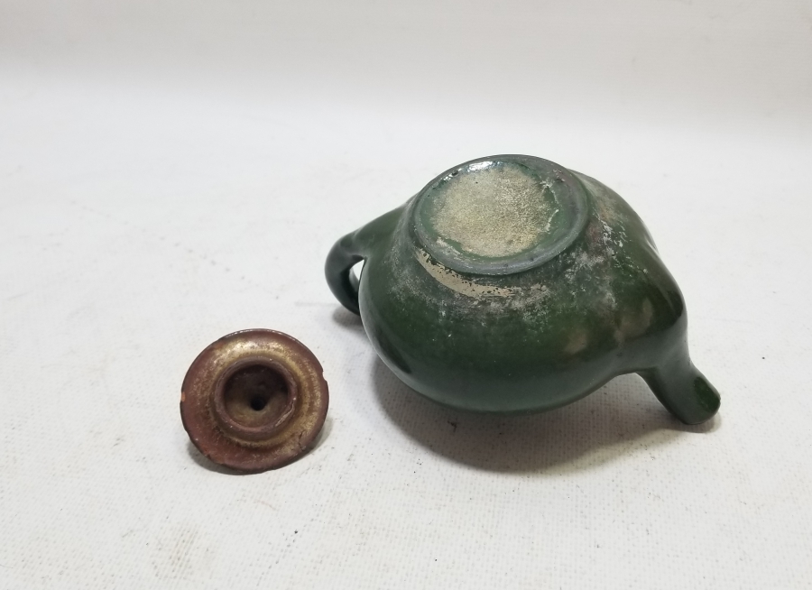 OSMANLI DÖNEMİ ÇANAKKALE SIRLI TOPRAK ÇAYDANLIK