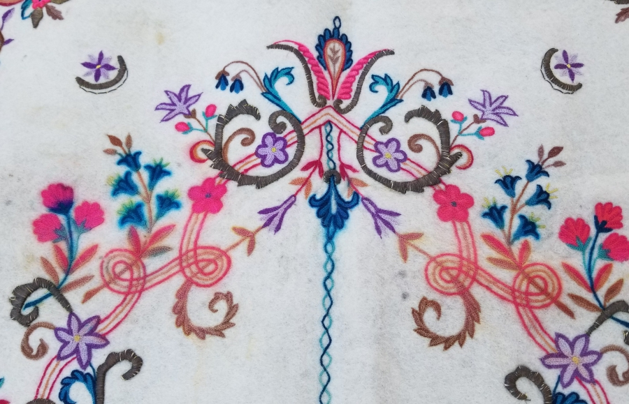 OSMANLI DÖNEMİ TEKKE İŞİ KEÇE SECCADE