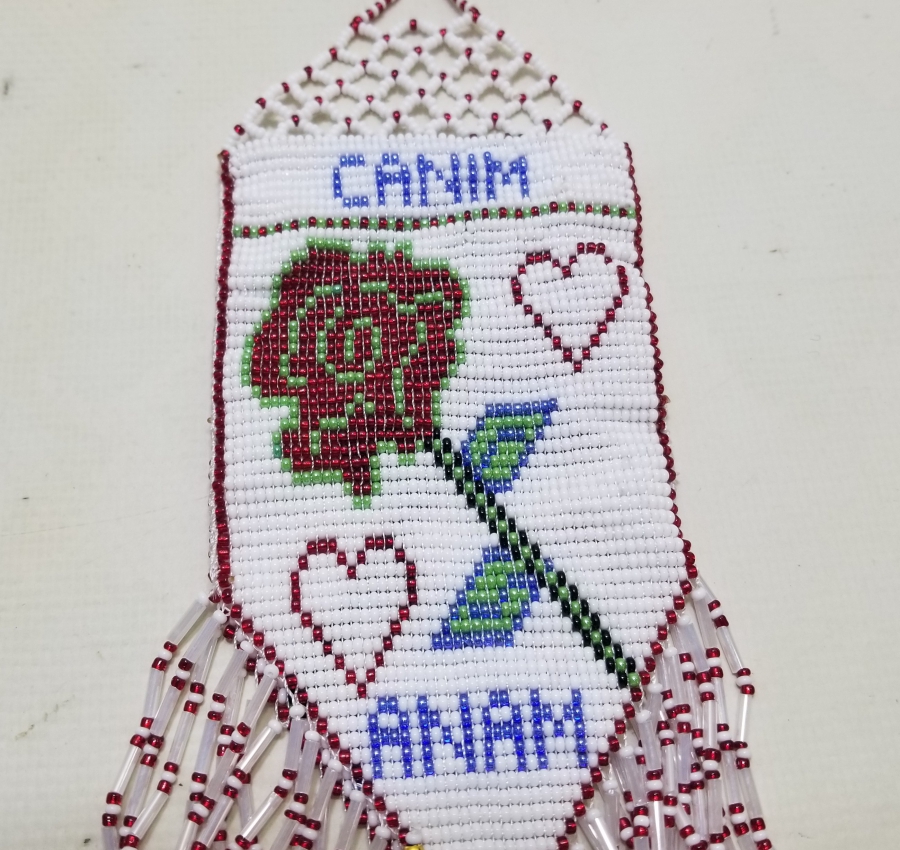 CEZAEVİ YAPIMI BONCUK İŞİ ARABA SÜSÜ