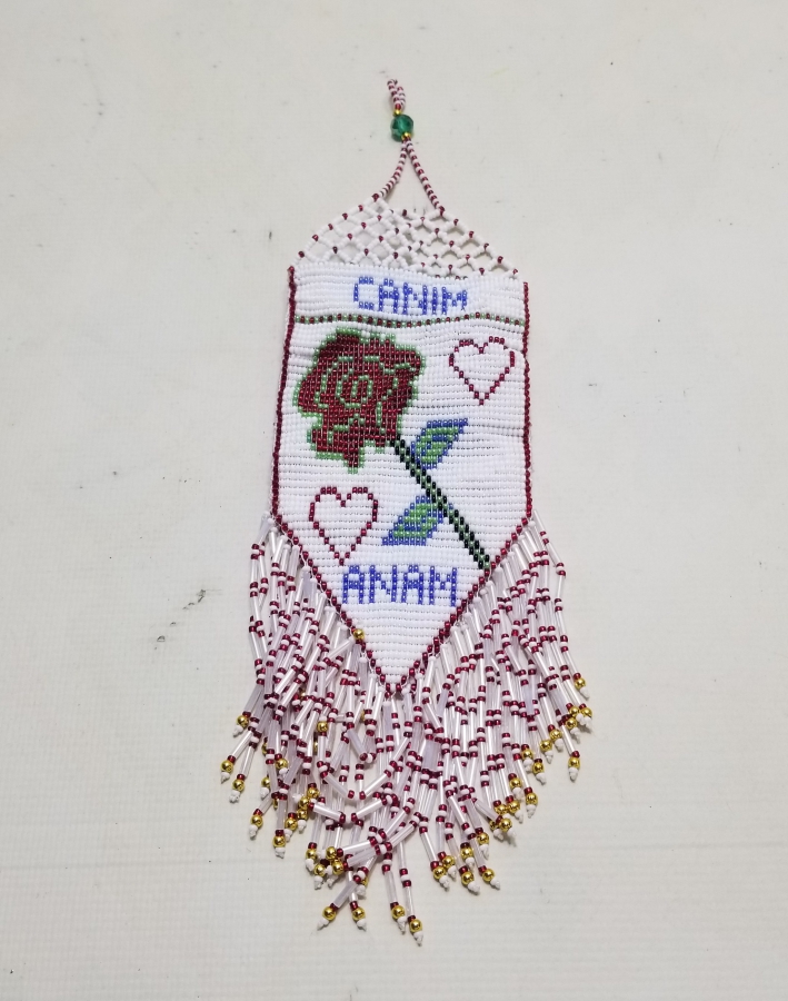 CEZAEVİ YAPIMI BONCUK İŞİ ARABA SÜSÜ