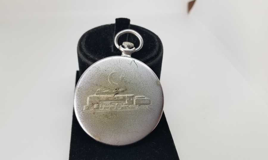 KURMALI ANTİKA CEP SAATİ