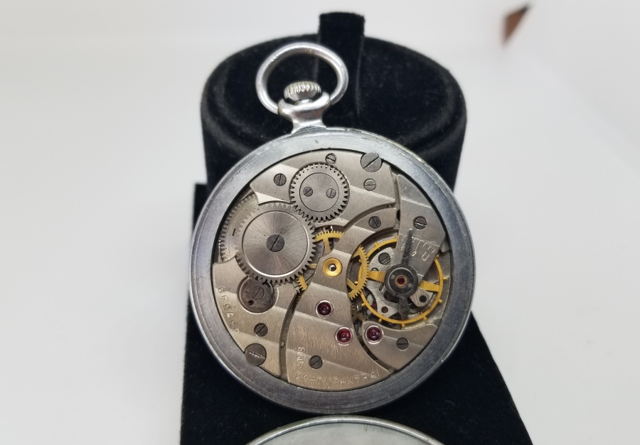 KURMALI ANTİKA CEP SAATİ