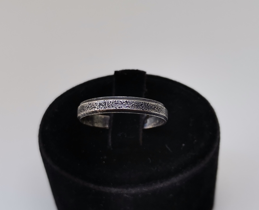 ANTİKA GÜMÜŞ ALYANS YÜZÜK