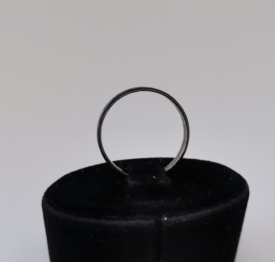 ANTİKA GÜMÜŞ ALYANS YÜZÜK