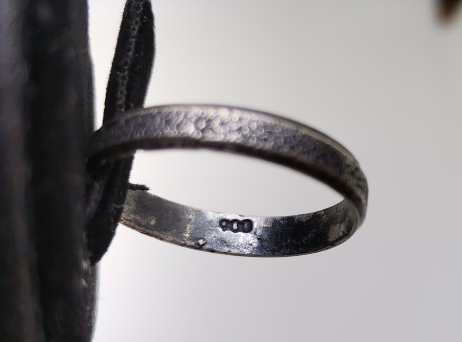 ANTİKA GÜMÜŞ ALYANS YÜZÜK