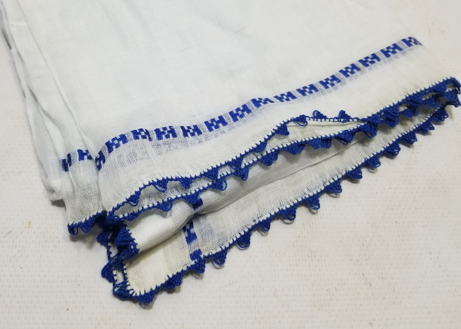 ÜZERİ İŞLEMELİ EL YAPIMI ANTİKA GELİN MEVLİD ÖRTÜSÜ