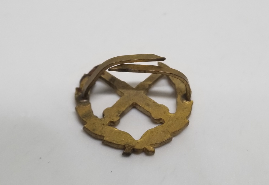 1. DÜNYA SAVAŞI DÖNEMİ OSMANLI TOPÇU SUBAY KALPAK KOKARTI