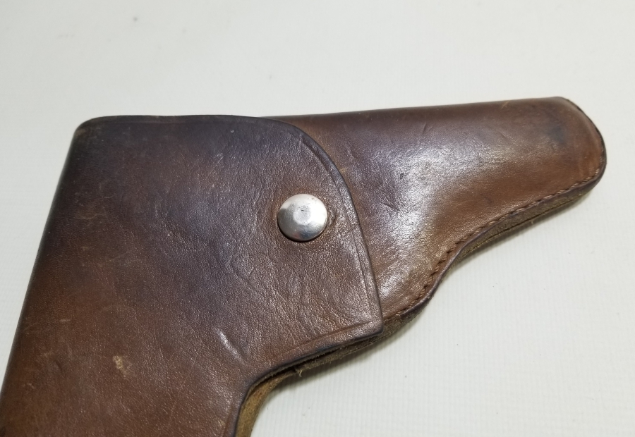 OSMANLI DÖNEMİ DERİ SUBAY TABANCA KILIFI