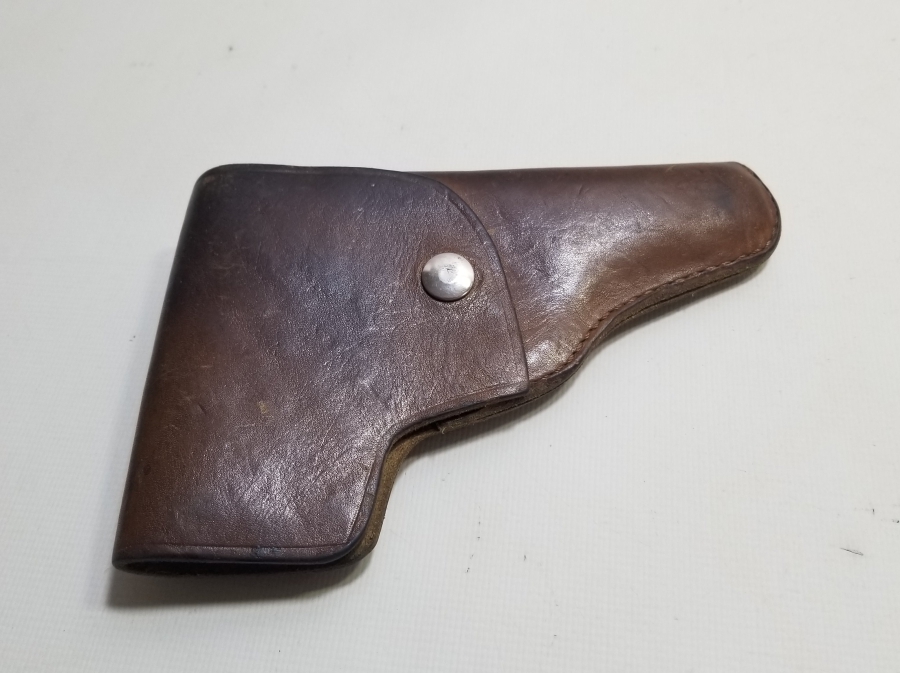 OSMANLI DÖNEMİ DERİ SUBAY TABANCA KILIFI