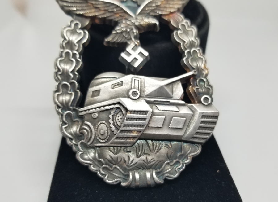 2. DÜNYA SAVAŞI DÖNEMİ NADİR NAZİ TANKÇI SUBAY BRÖVESİ