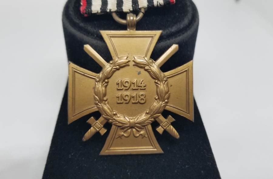 ORİJİNAL ASKISIYLA 1. DÜNYA SAVAŞI DÖNEMİ ALMAN LİYAKAT MADALYASI