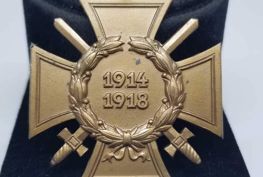 ORİJİNAL ASKISIYLA 1. DÜNYA SAVAŞI DÖNEMİ ALMAN LİYAKAT MADALYASI