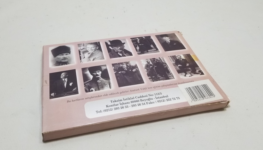ATATÜRK VAKFI TARAFINDAN VERİLMİŞ ATATÜRK KARTPOSTALLARI LOTU