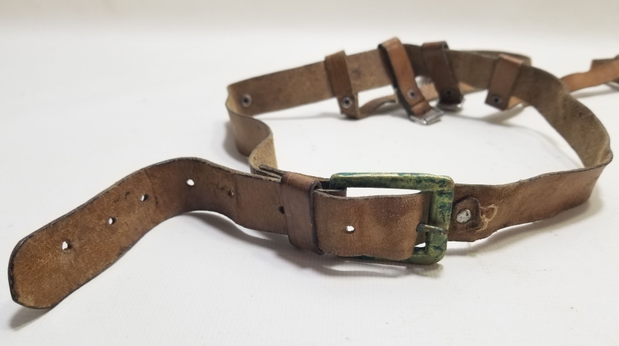 ANTİKA DERİ İZCİ KEMERİ