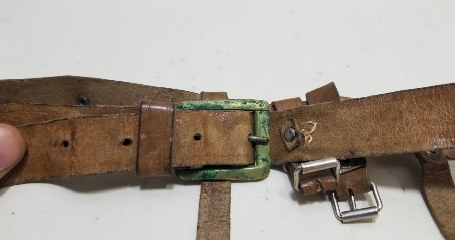 ANTİKA DERİ İZCİ KEMERİ