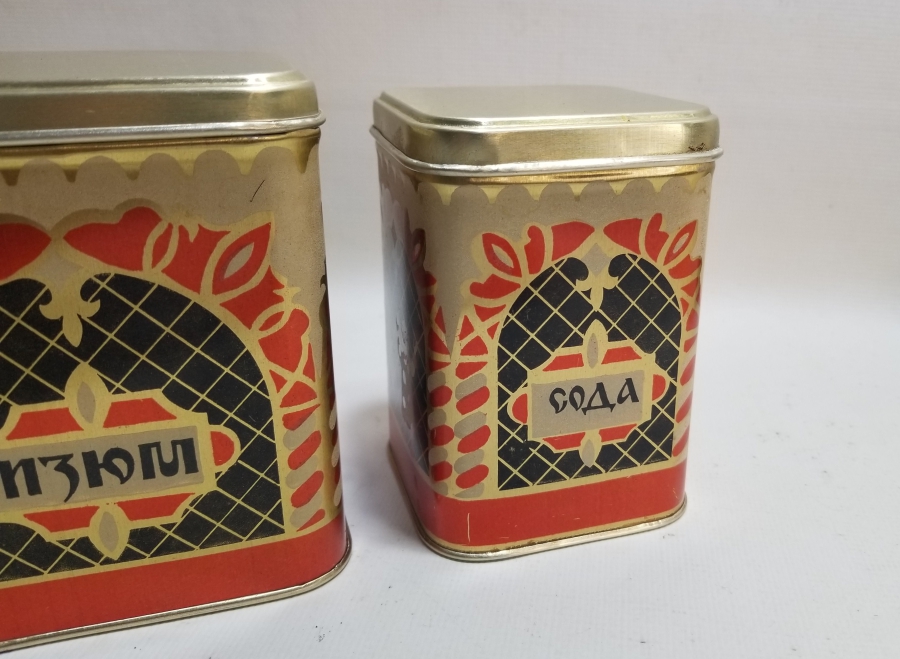 ÜÇ ADET ANTİKA RUS ÇAY KUTUSU