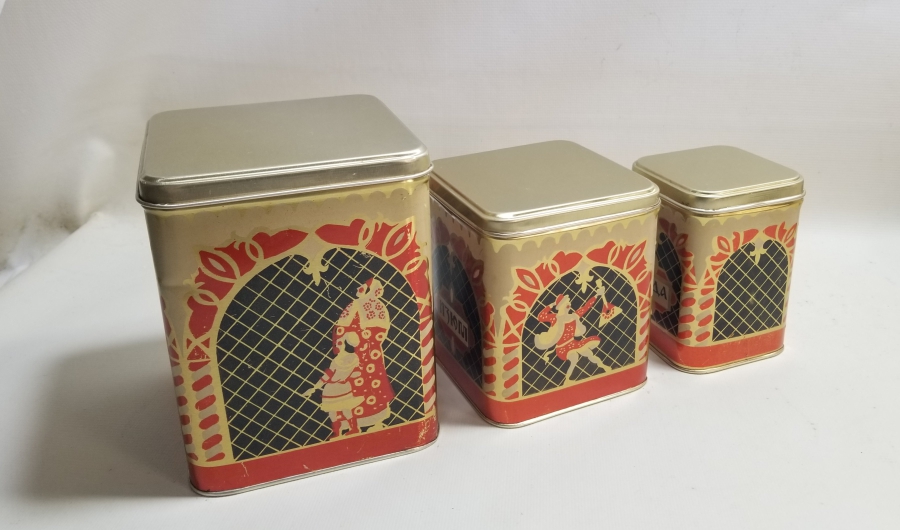 ÜÇ ADET ANTİKA RUS ÇAY KUTUSU