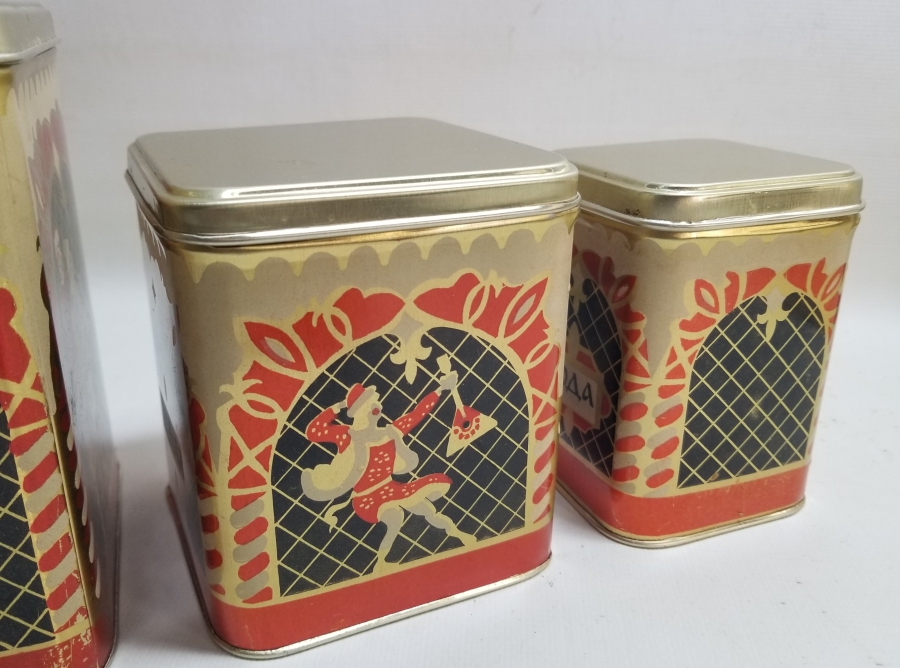 ÜÇ ADET ANTİKA RUS ÇAY KUTUSU