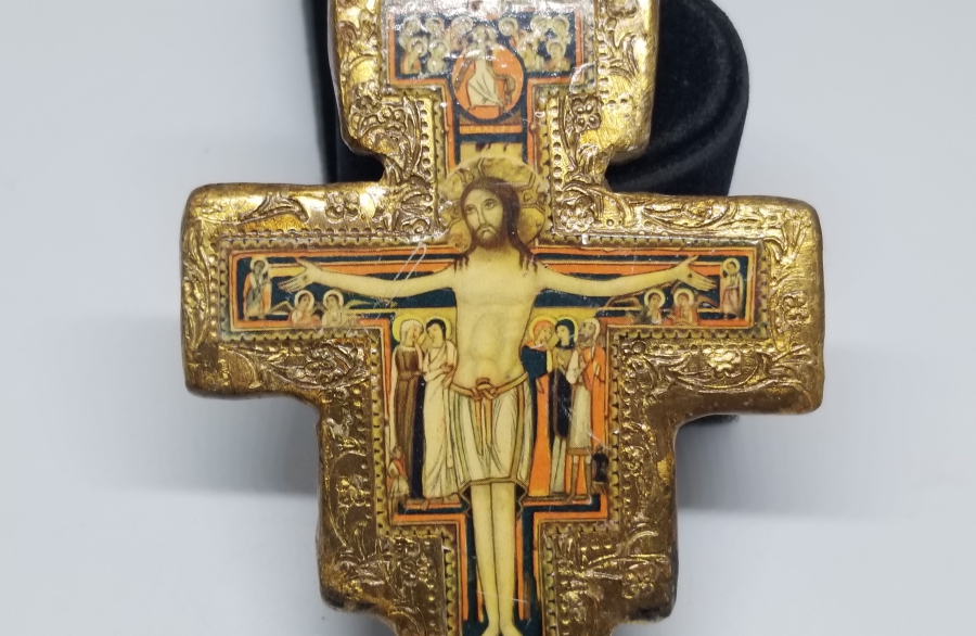 HZ İSA GÖRSELLİ EL YAPIMI ANTİKA İKONA