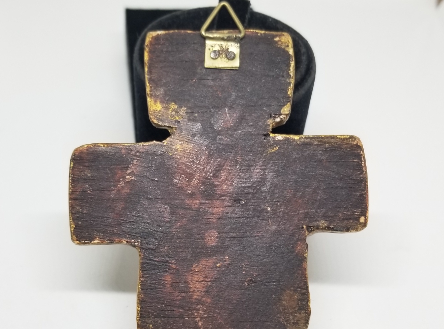 HZ İSA GÖRSELLİ EL YAPIMI ANTİKA İKONA