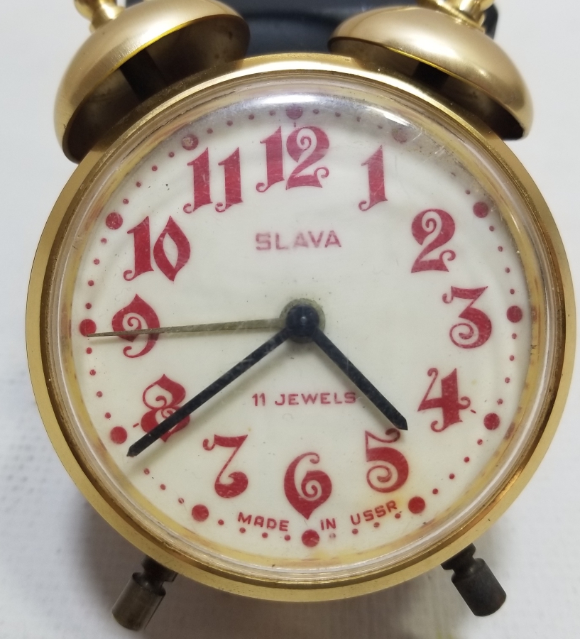 ANTİKA KURMALI MASA SAATİ