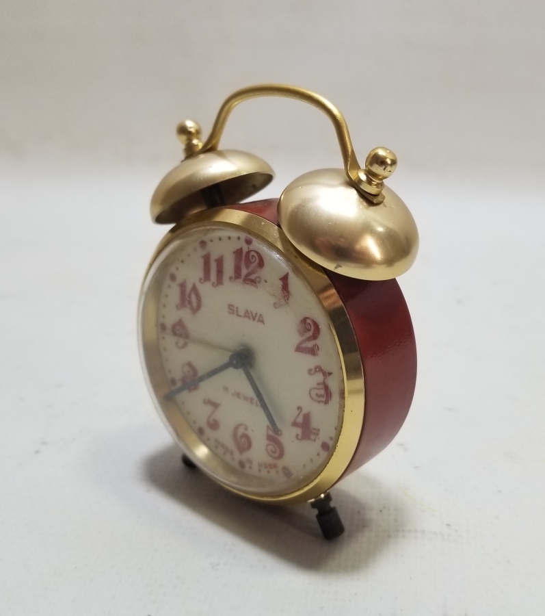 ANTİKA KURMALI MASA SAATİ