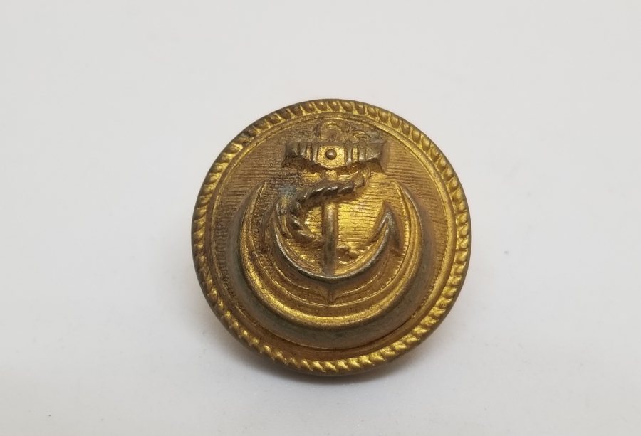 OSMANLI DÖNEMİ TOMBAK İŞÇİLİKLİ DENİZCİ PAŞA DÜĞMESİ