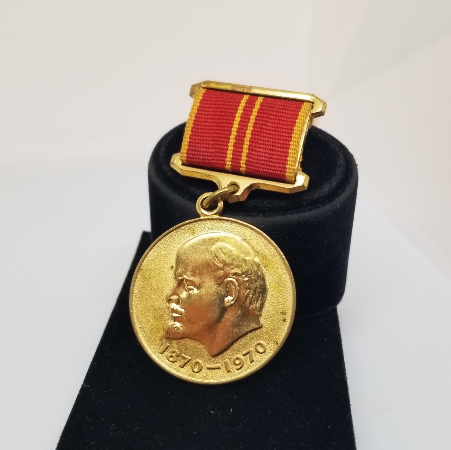 ORİJİNAL SERTİFİKASIYLA ALTIN KAPLAMA ANTİKA RUS MADALYA