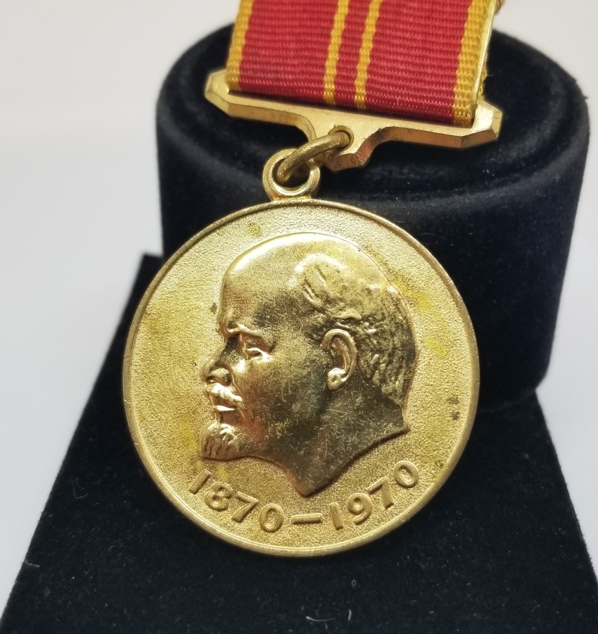 ORİJİNAL SERTİFİKASIYLA ALTIN KAPLAMA ANTİKA RUS MADALYA