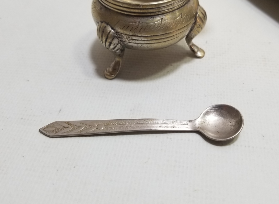 GÜMÜŞ KAPLAMA ANTİKA BAHARAT TAKIMI