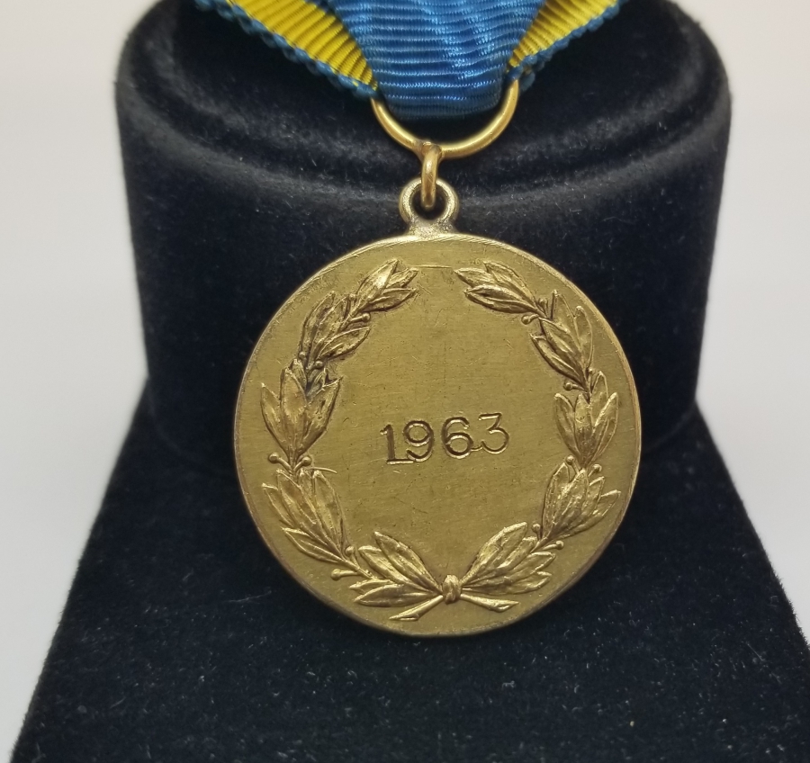 1963 TARİHLİ ANTİKA AVRUPA MADALYA