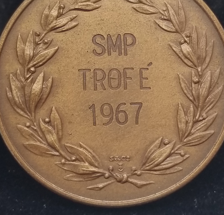 1967 TARİHLİ ANTİKA AVRUPA MADALYA