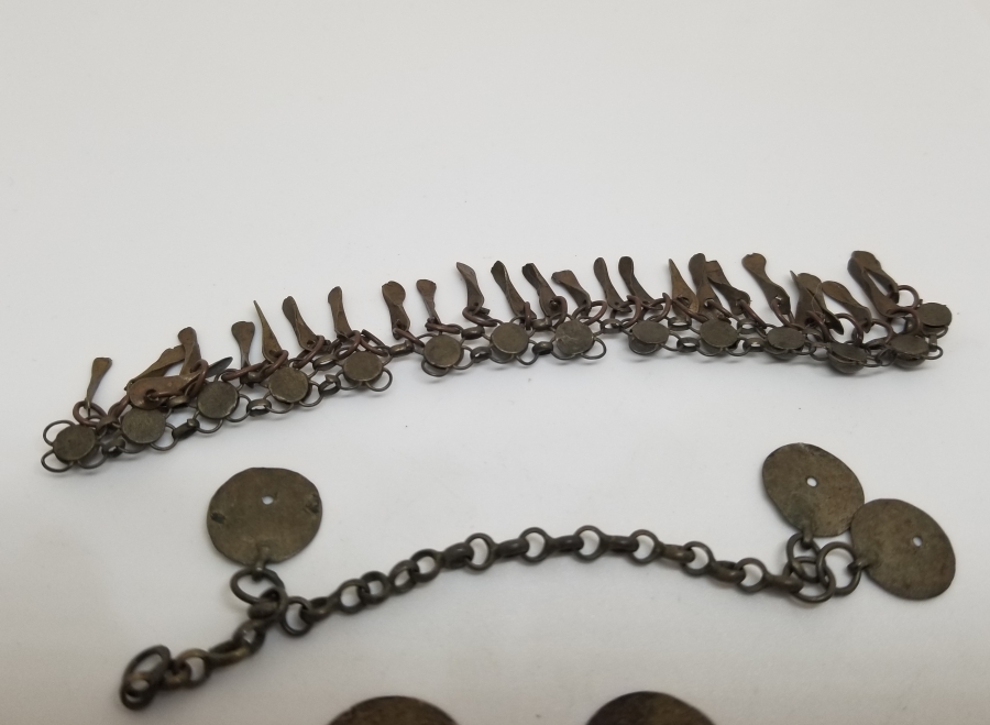 OSMANLI DÖNEMİ GÜMÜŞ TAKI PARÇALARI