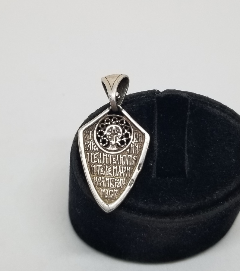 ÖZEL YAPIM RUS GÜMÜŞ HRİSTİYAN KOLYE