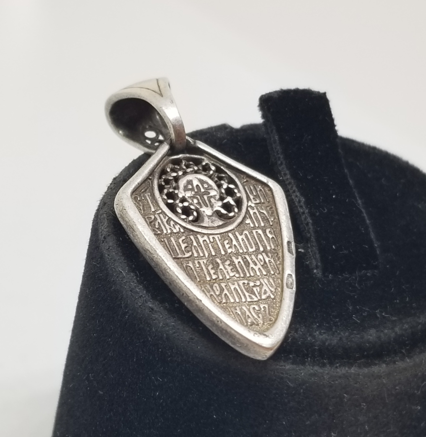 ÖZEL YAPIM RUS GÜMÜŞ HRİSTİYAN KOLYE