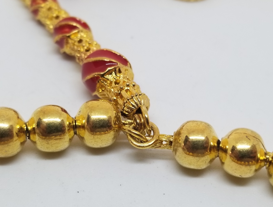 MİNE İŞÇİLİKLİ ALTIN KAPLAMA TESPİH