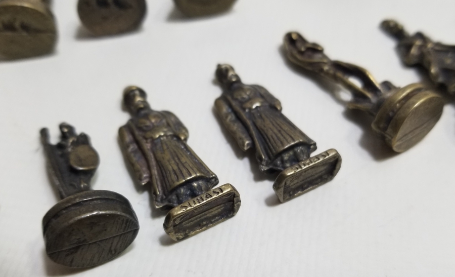 DEKORATİF PİRİNÇ OBJE LOTU