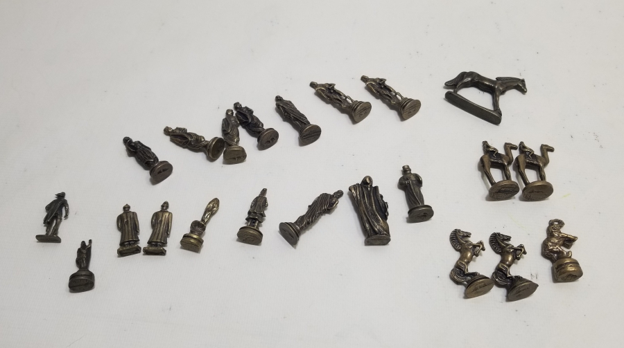 DEKORATİF PİRİNÇ OBJE LOTU