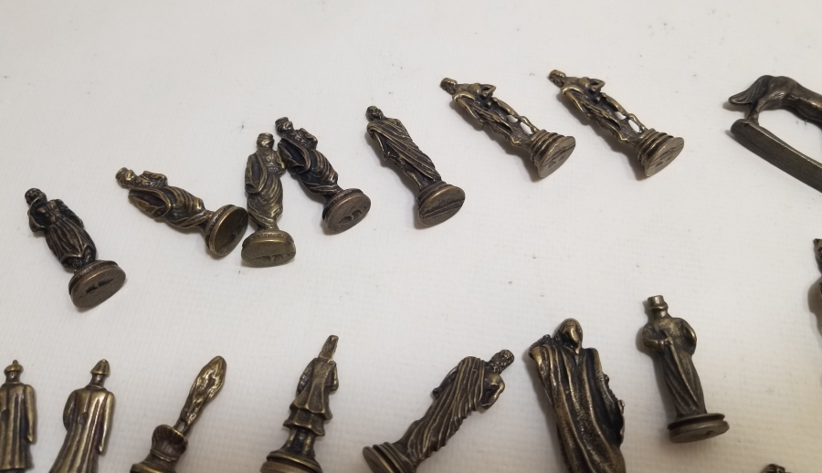 DEKORATİF PİRİNÇ OBJE LOTU