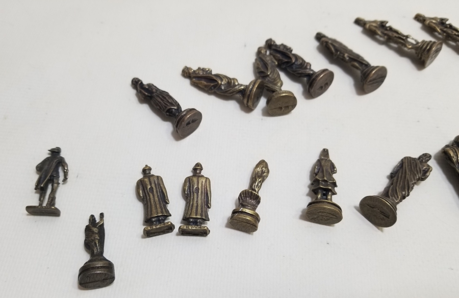 DEKORATİF PİRİNÇ OBJE LOTU