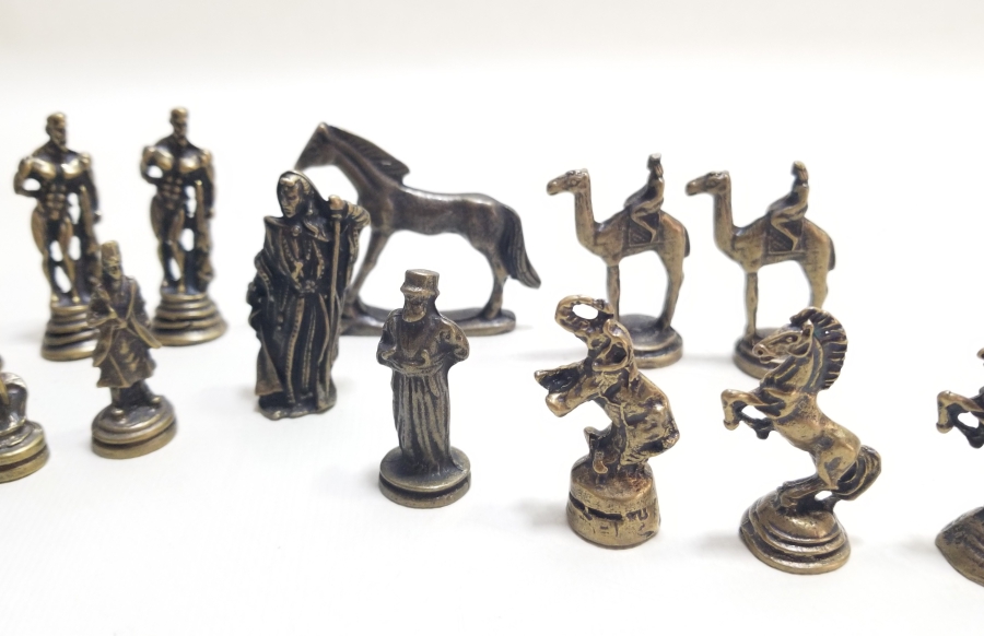 DEKORATİF PİRİNÇ OBJE LOTU