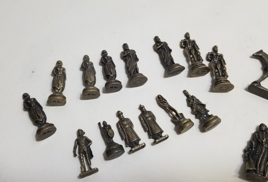 DEKORATİF PİRİNÇ OBJE LOTU