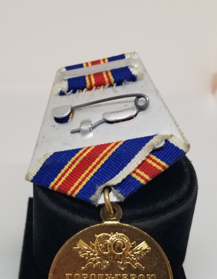 ORİJİNAL ASKISIYLA ALTIN KAPLAMA SOVYET RUSYA MADALYA